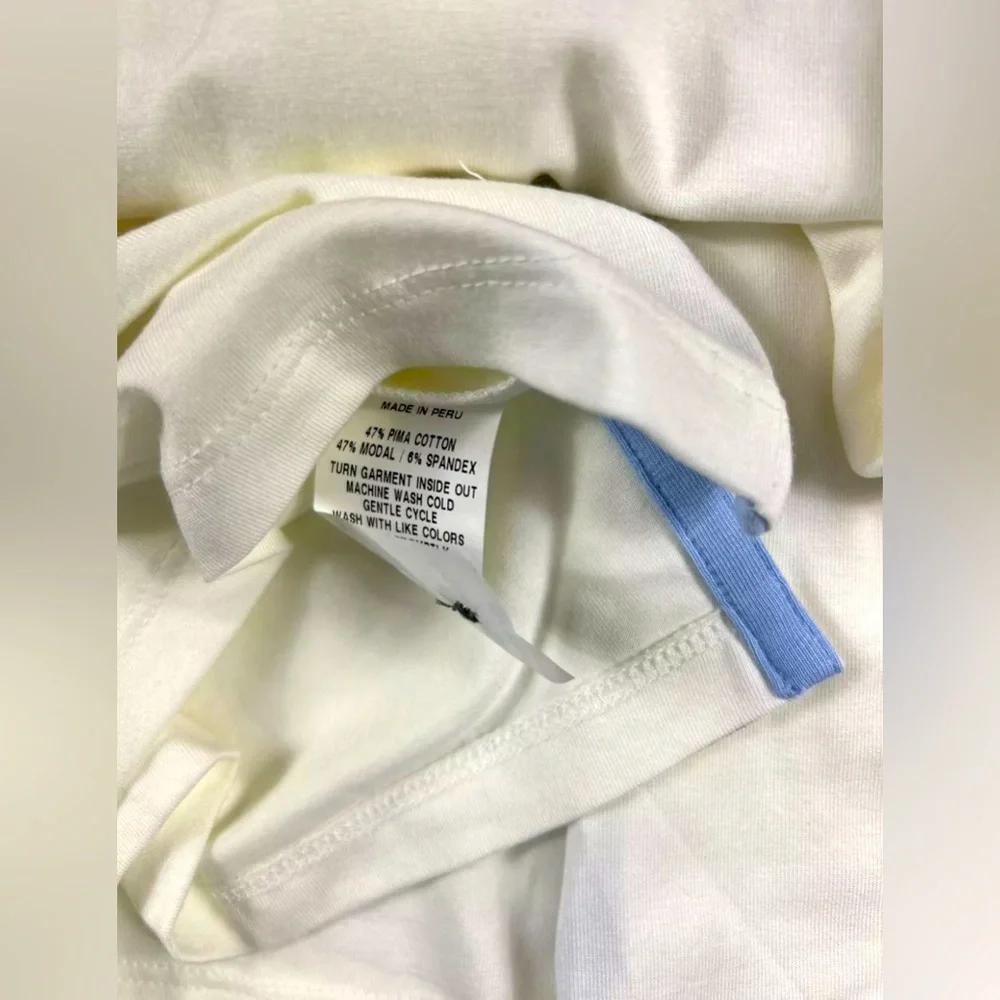 Greyson Golf Shirt Polo Apache II XXL White Cotton Modal Spandex